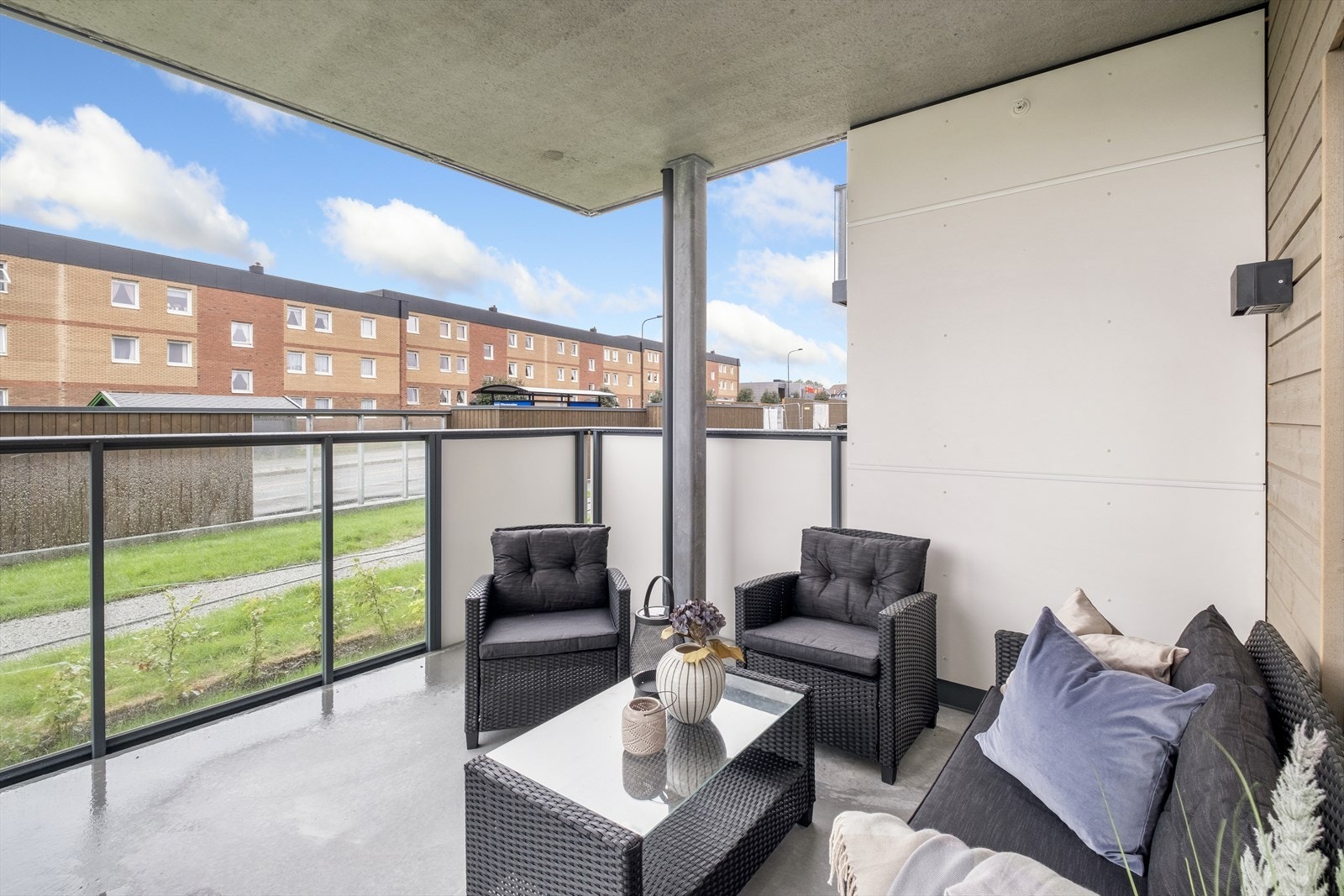 Overbygget balkong Galleribilde