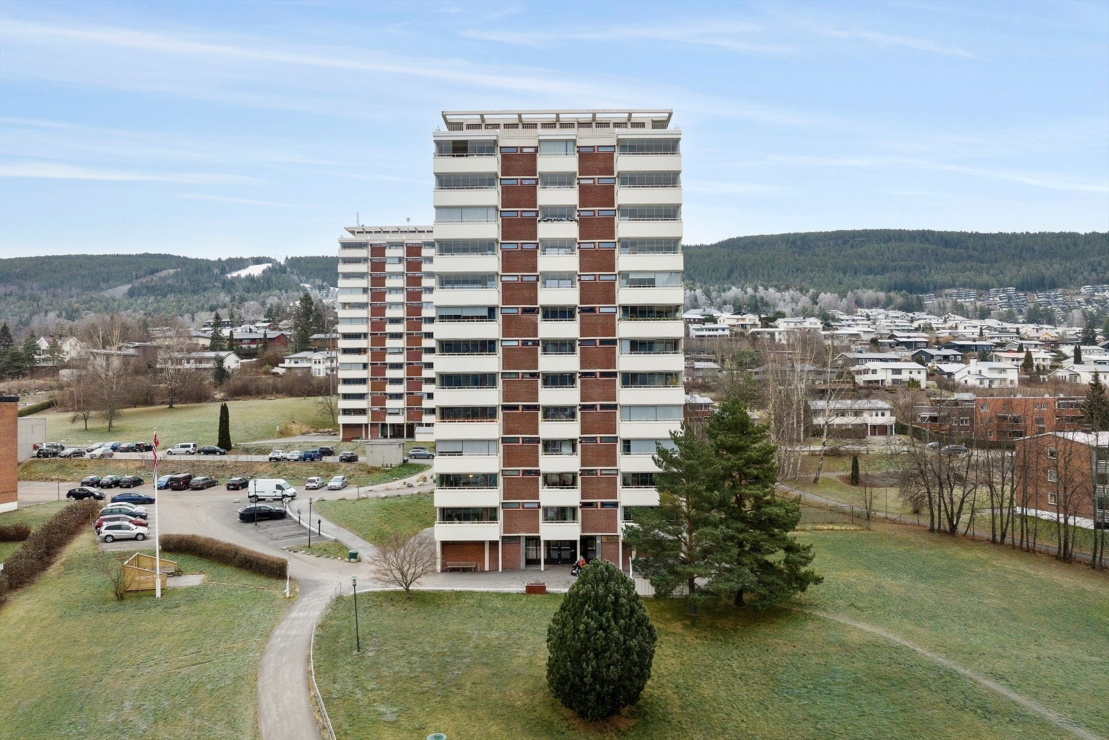 Leiligheten ligger i 6.etasje. Galleribilde