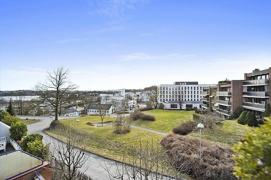 Utsikt fra terrassen Galleribilde