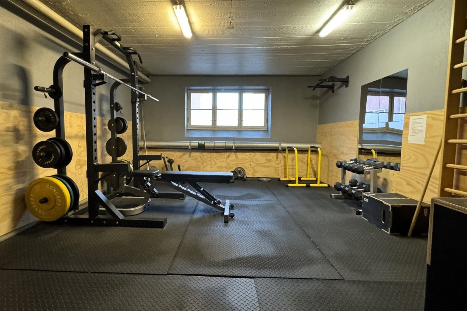 Felles treningsrom Galleribilde