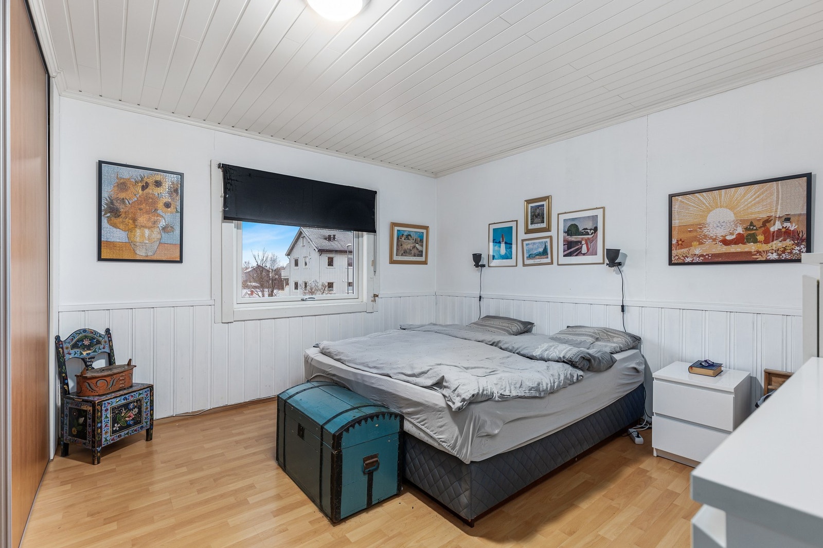 Soverommet i 2. etasje er også 17 kvm. Galleribilde