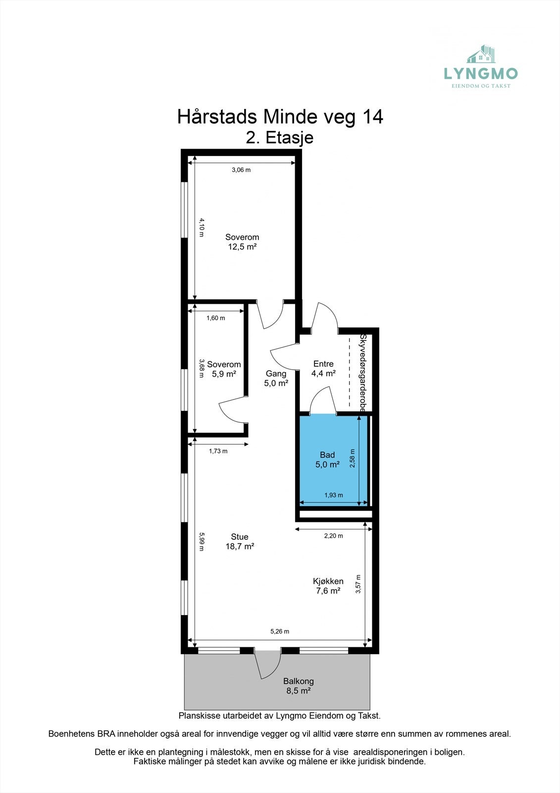 Planskisse Galleribilde