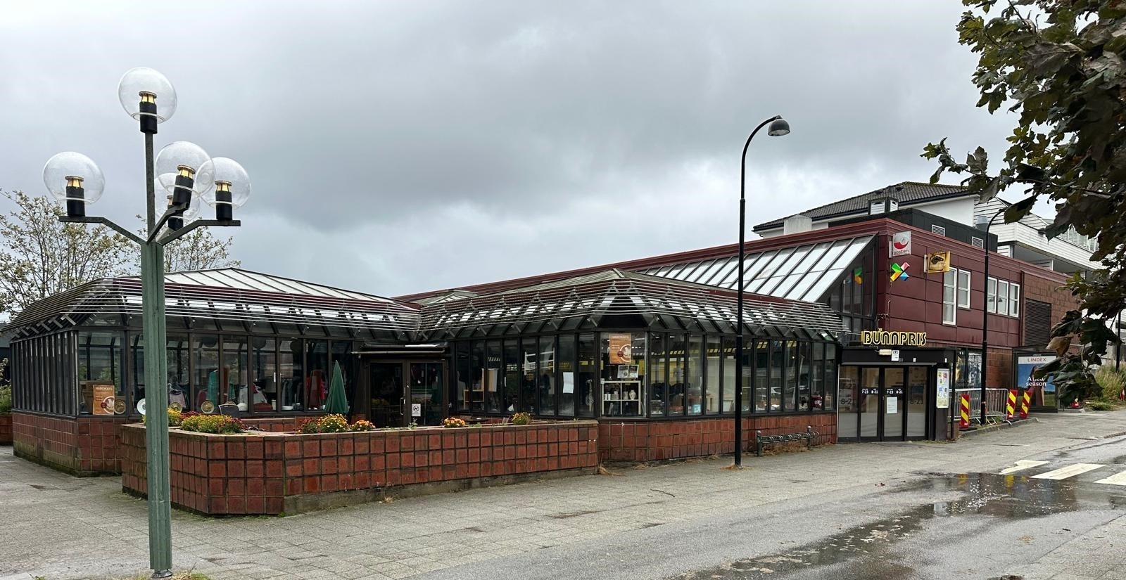 Utendørs inngangsparti Galleribilde