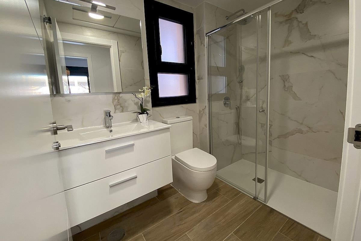 Moderne baderom Galleribilde