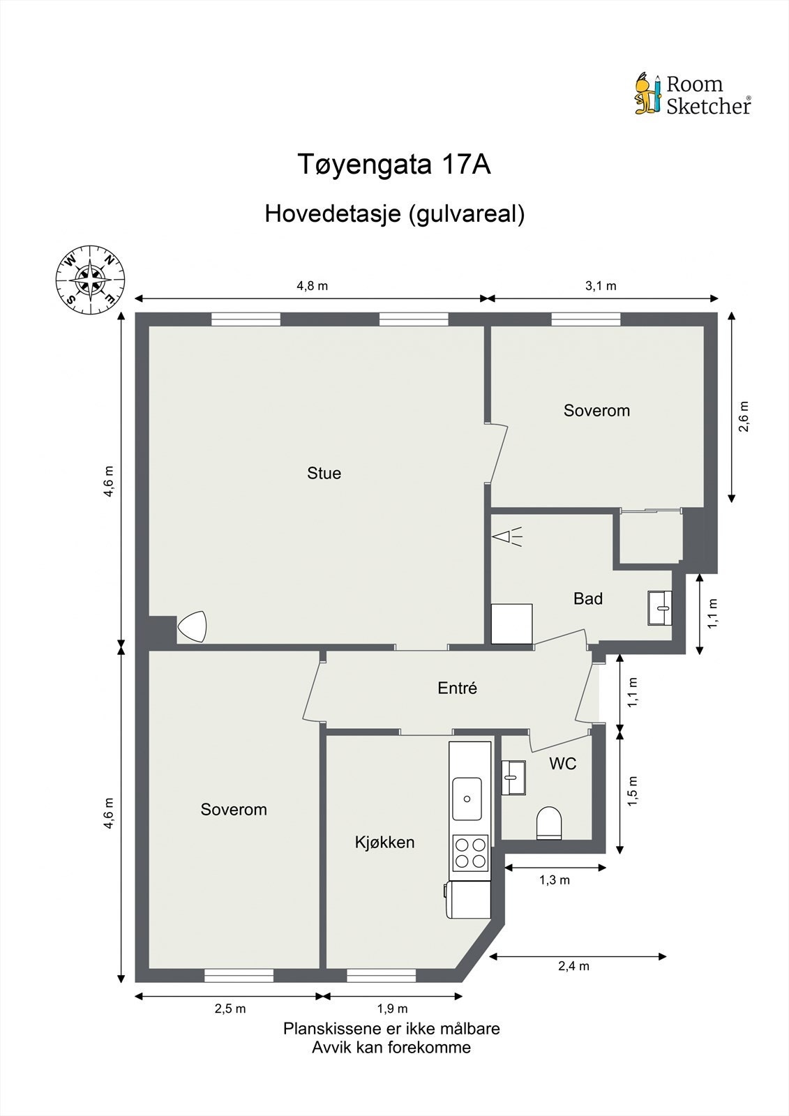 Plantegning. Galleribilde