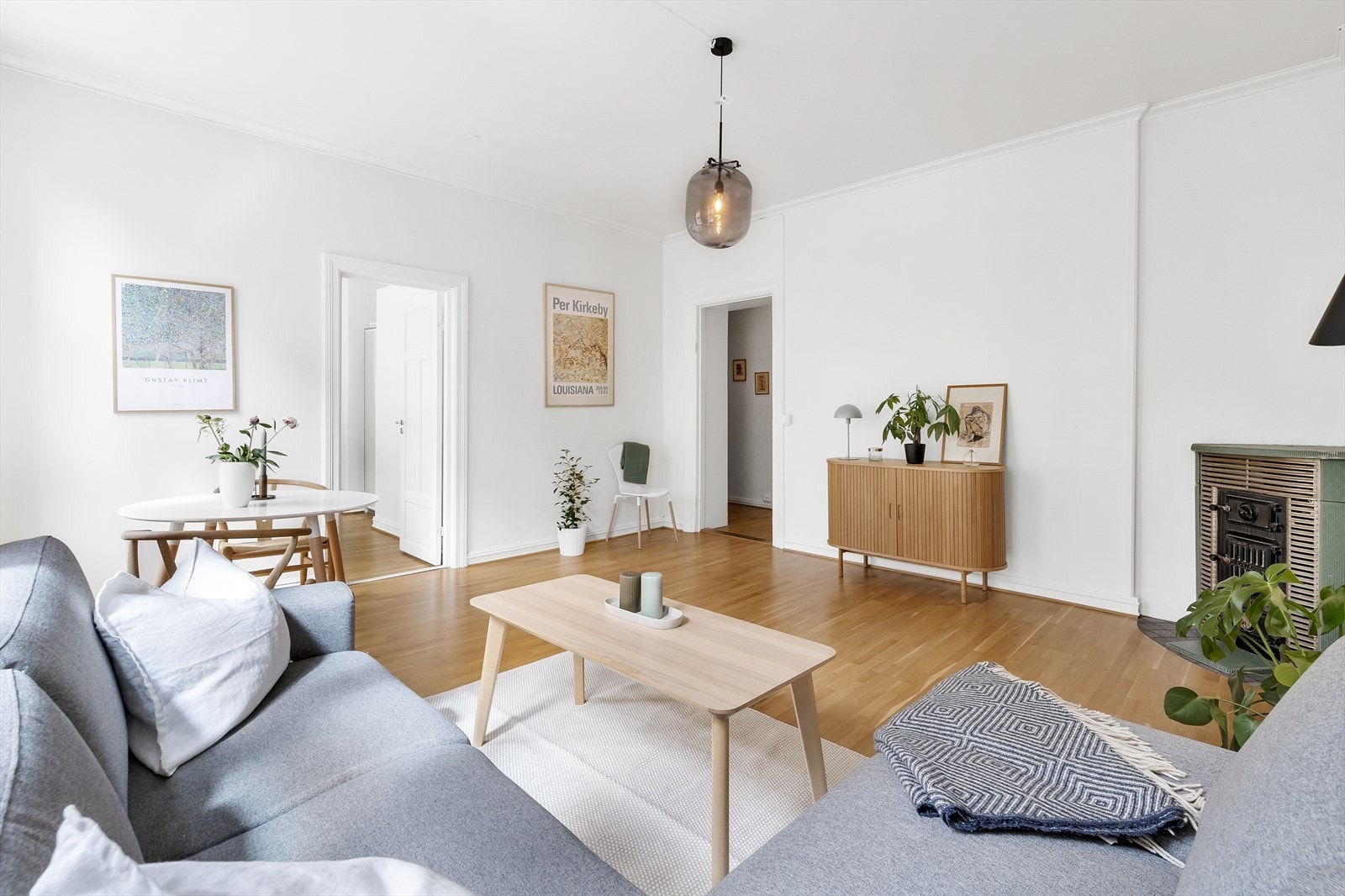 Peisen gir god varme og lun stemning i vinterhalvåret. Galleribilde