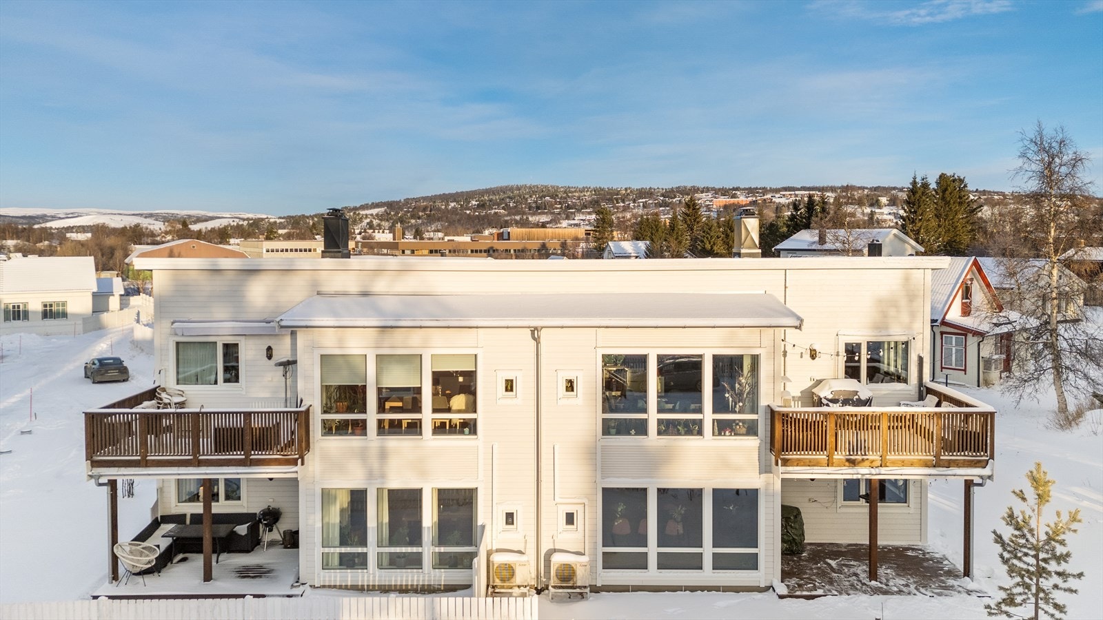 Dronefoto Galleribilde