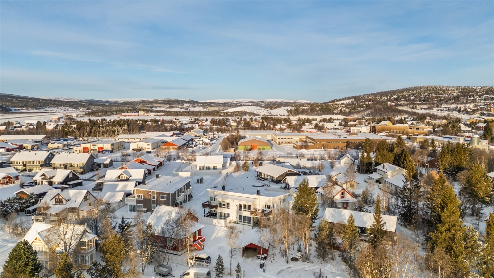 Dronefoto Galleribilde
