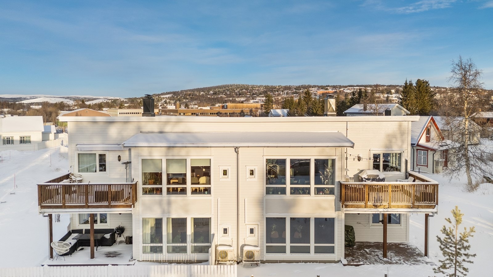Dronefoto Galleribilde
