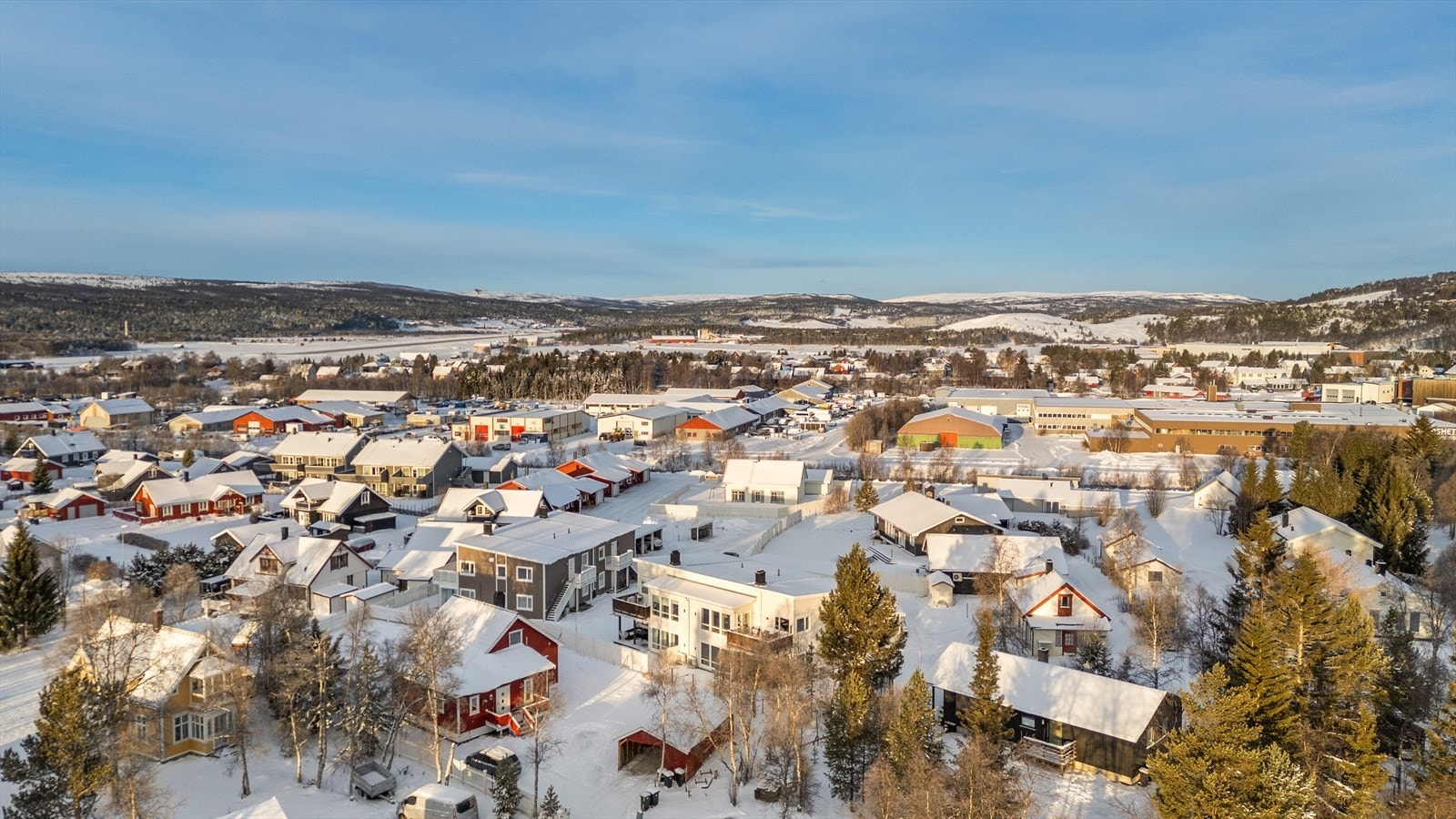 Dronefoto Galleribilde