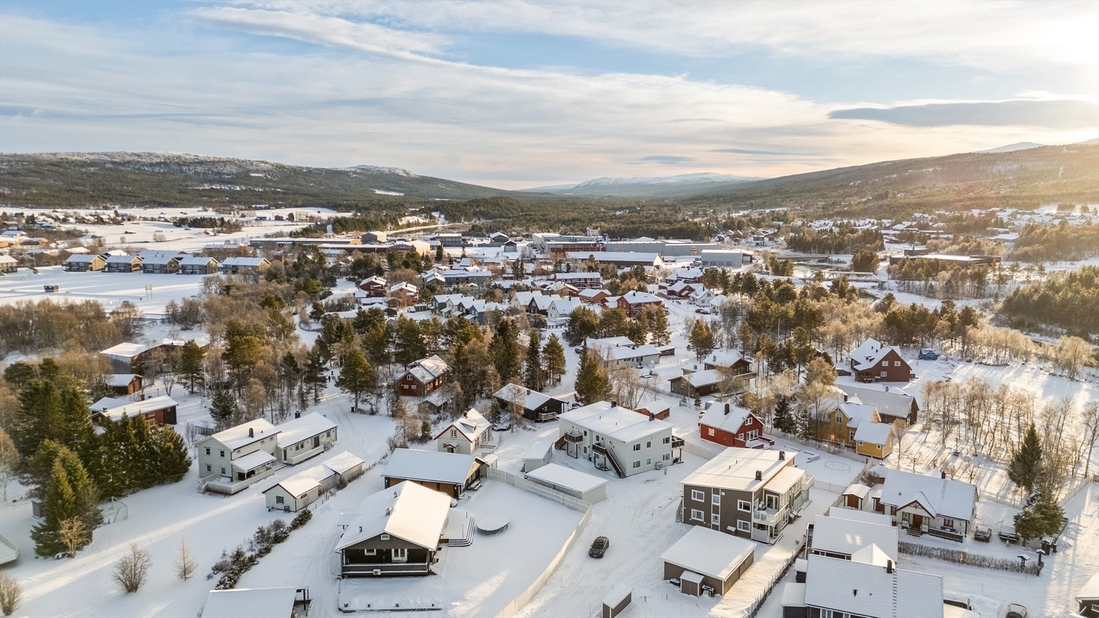 Dronefoto Galleribilde
