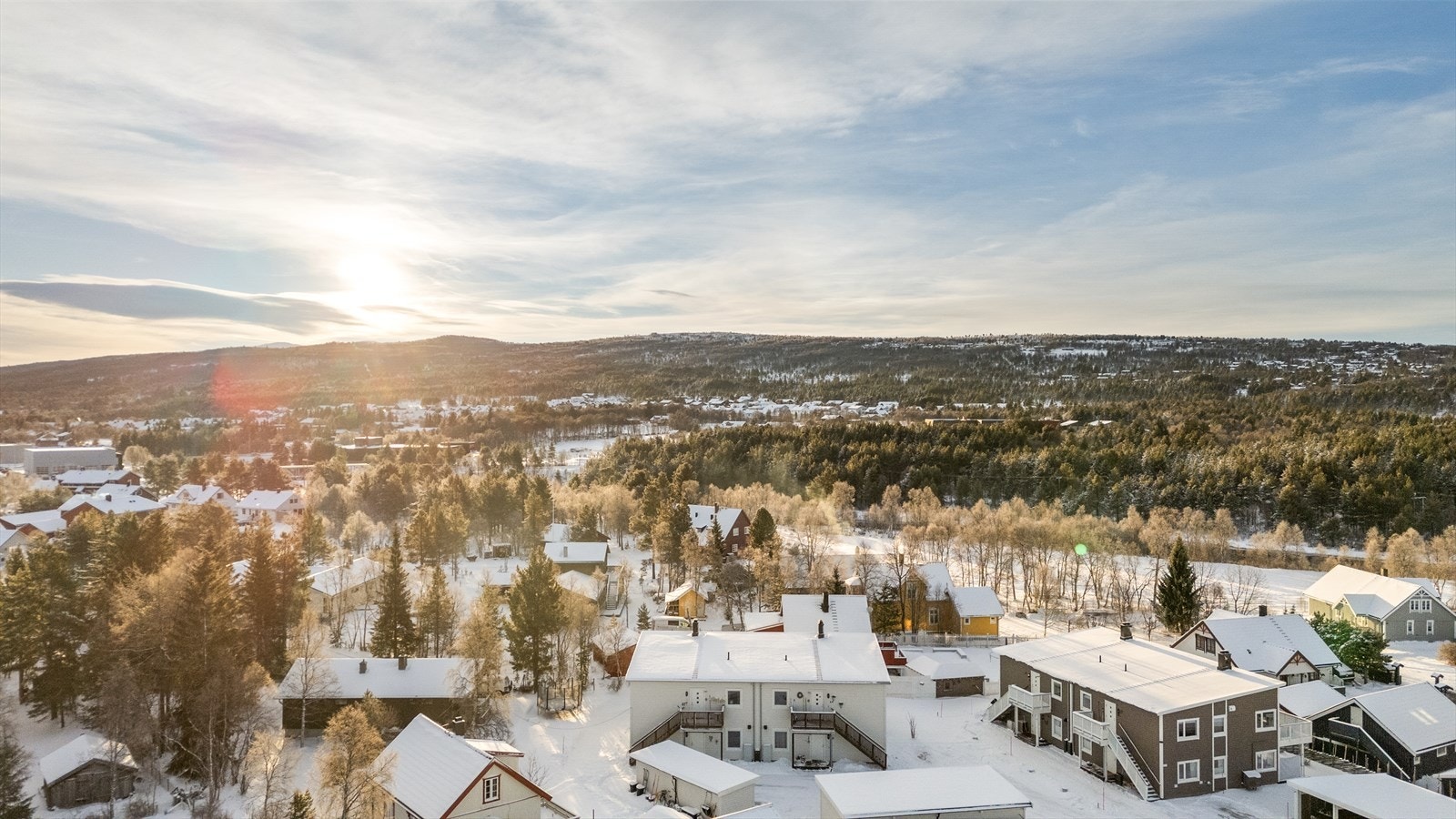 Dronefoto Galleribilde