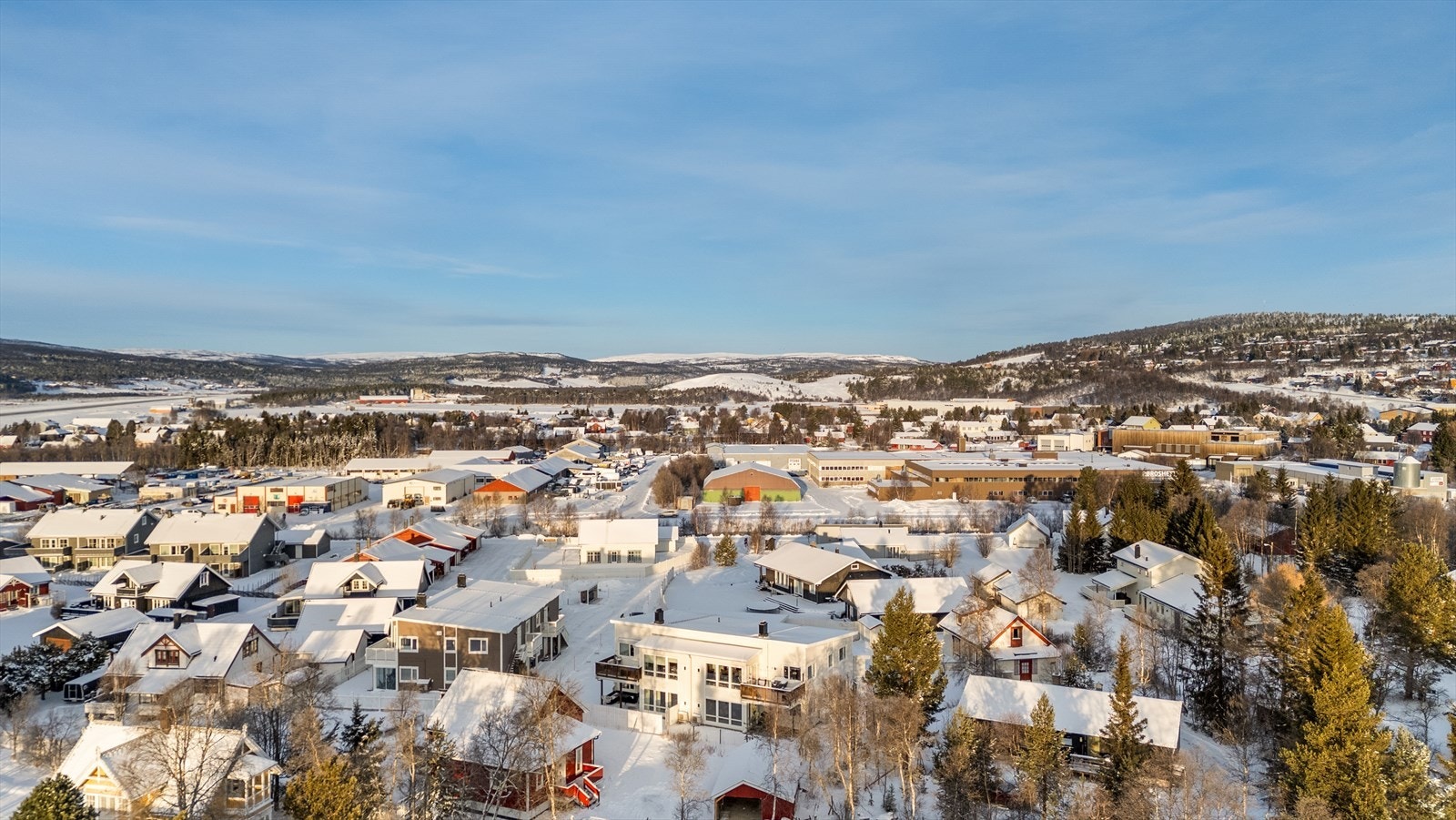 Dronefoto Galleribilde