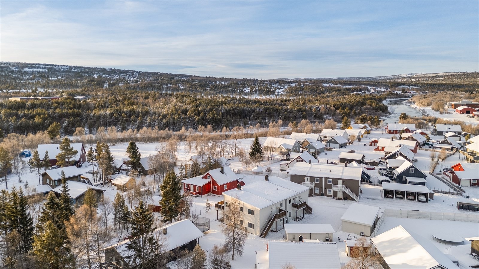 Dronefoto Galleribilde