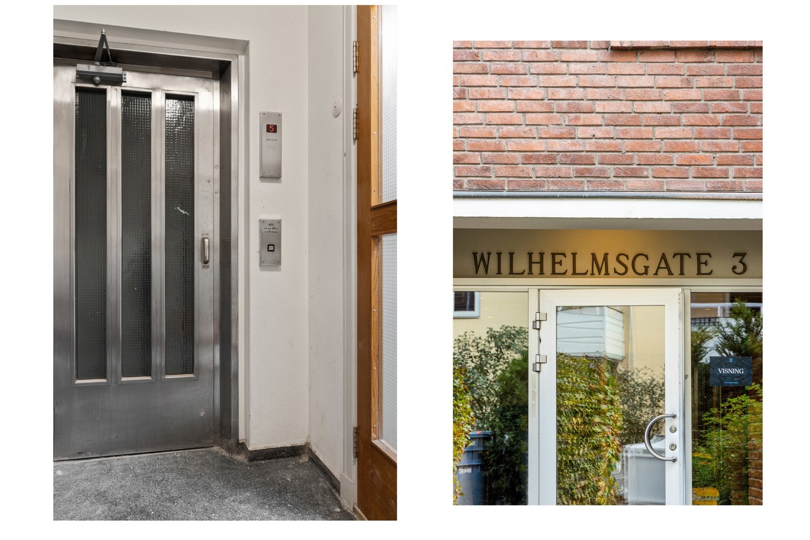 Heis i bygget. Galleribilde