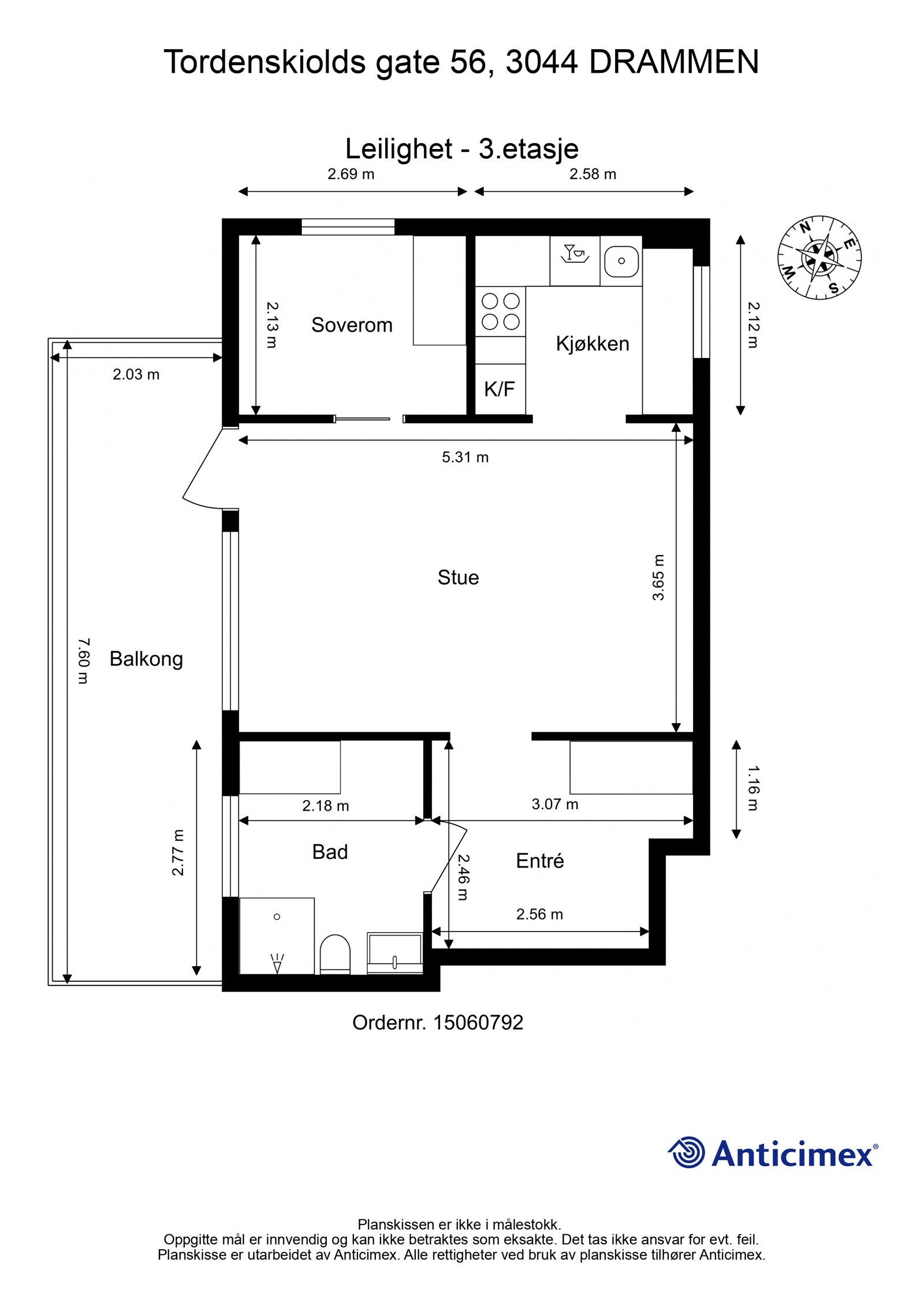 Plantegning. Galleribilde