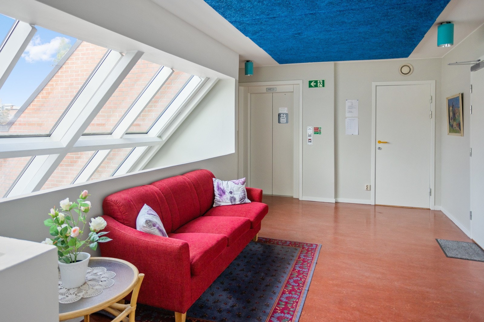 Det er heisadkomst til alle plan. Galleribilde