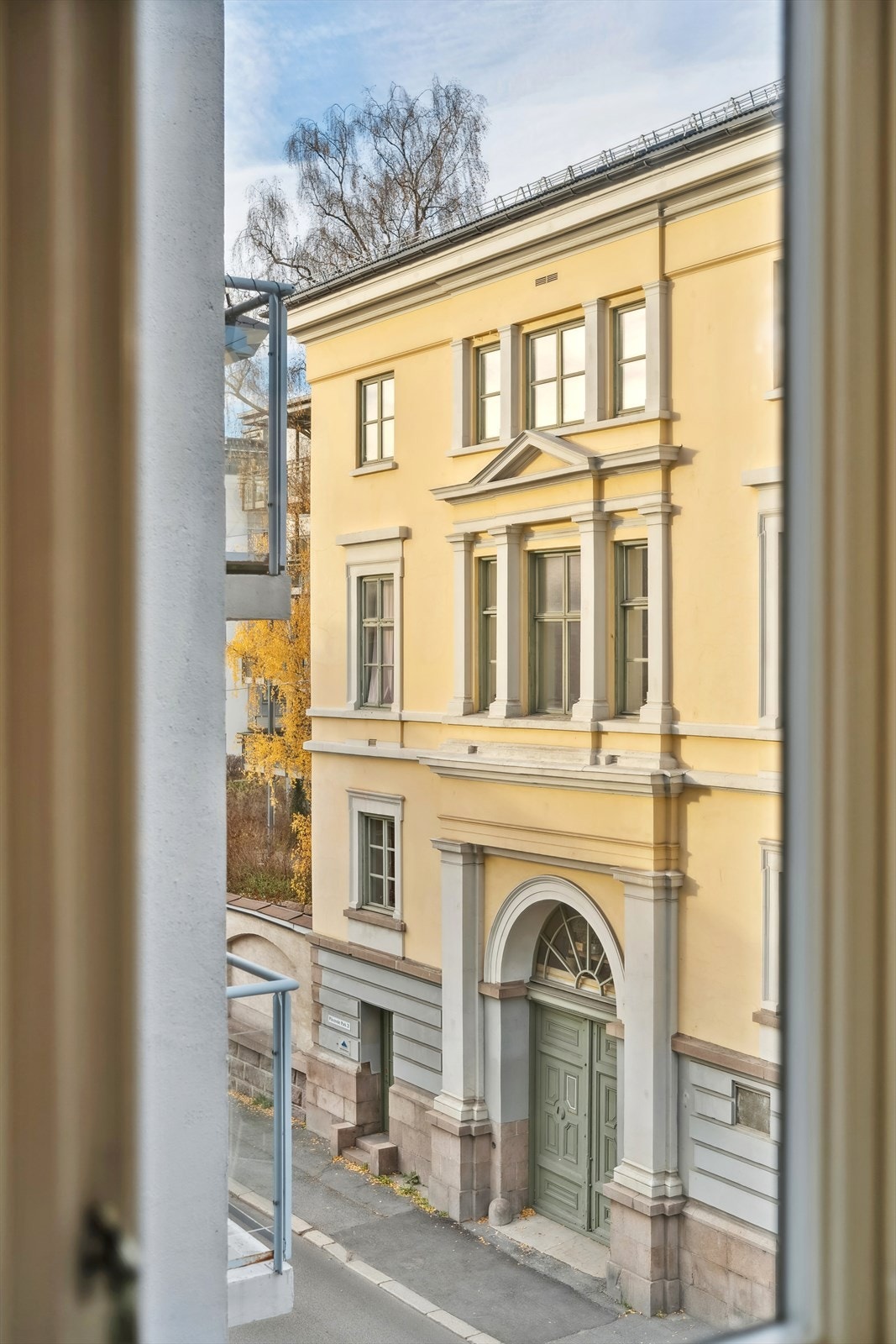 På andre siden av veien ligger Pilestredet Park. Galleribilde
