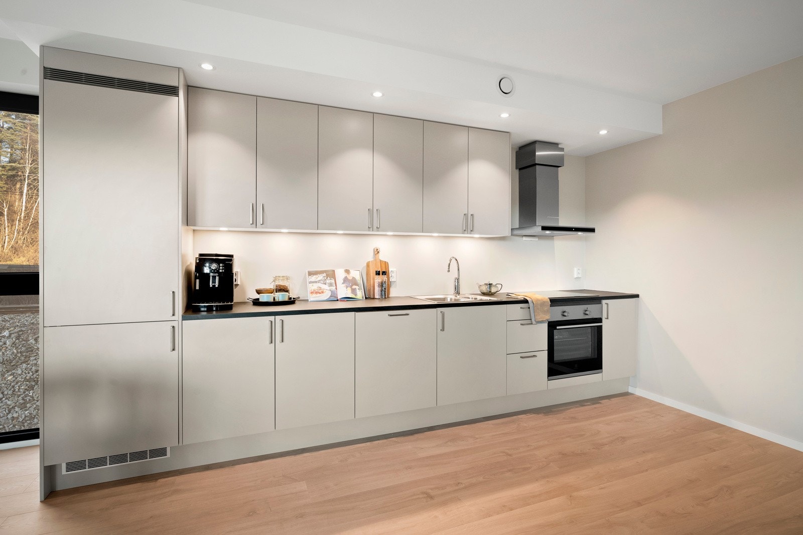 Lekker kjøkkeninnredning fra Sigdal i moderne fargetone. Galleribilde