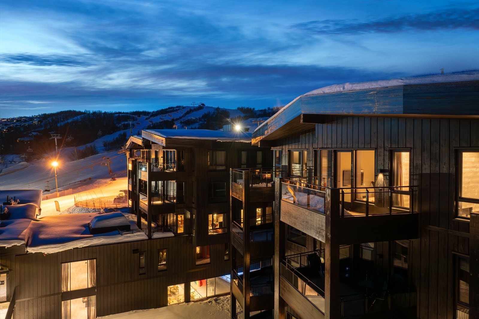 Beitostølen har familievennlige skibakker. Galleribilde