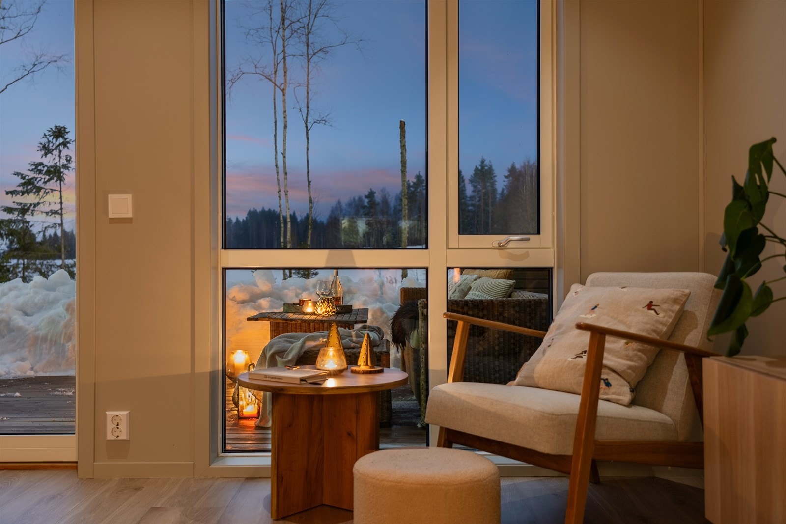 Med tanke på at eiendommen er ferdigstilt i 2023 trenger du ikke tenke på vedlikehold på flere år. Galleribilde