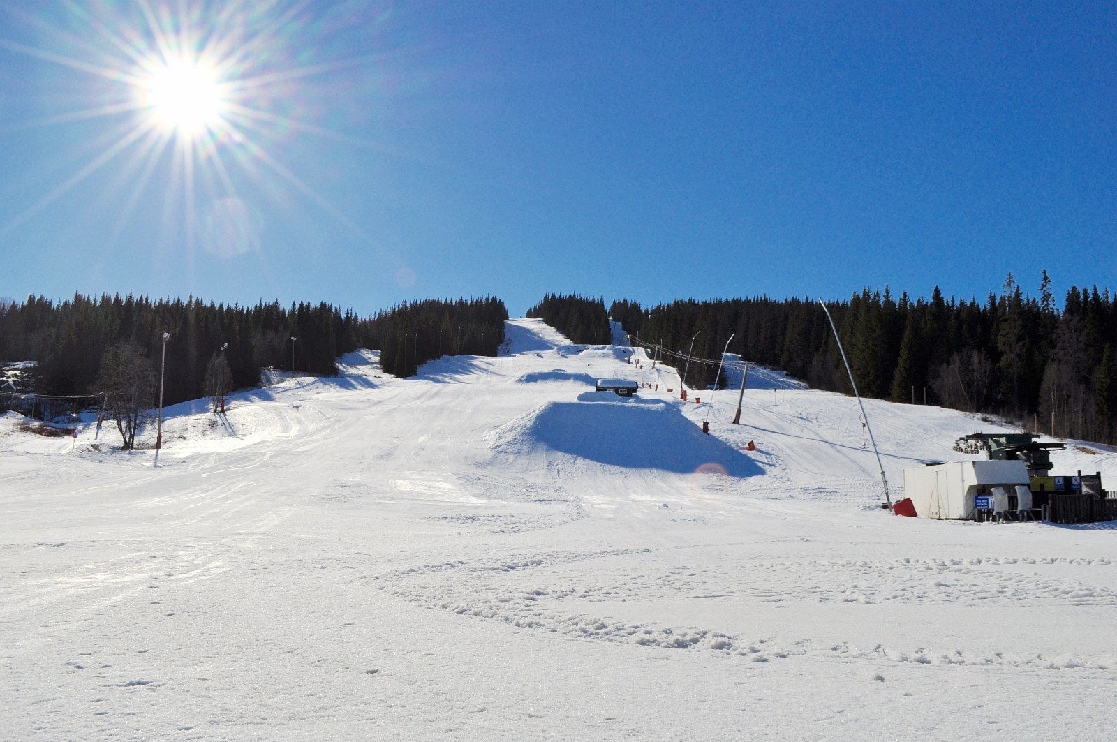 Ålen og Oppdal byr på flotte alpinanlegg ca. en times kjøring. Foto fra Ålen Galleribilde