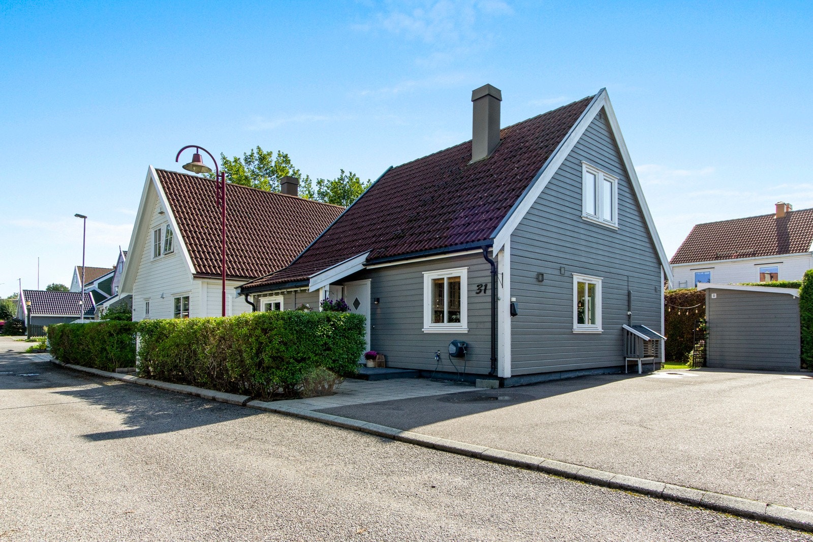 Trivelig enebolig i rolig og barnevennlig gate Galleribilde