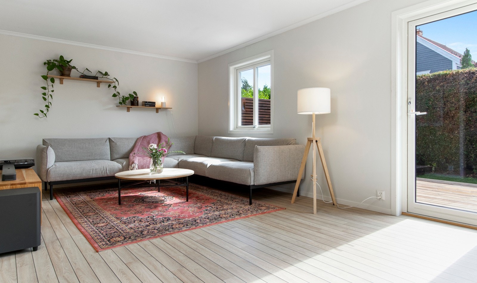 De store vindusflatene slipper inn godt med naturlig lys Galleribilde