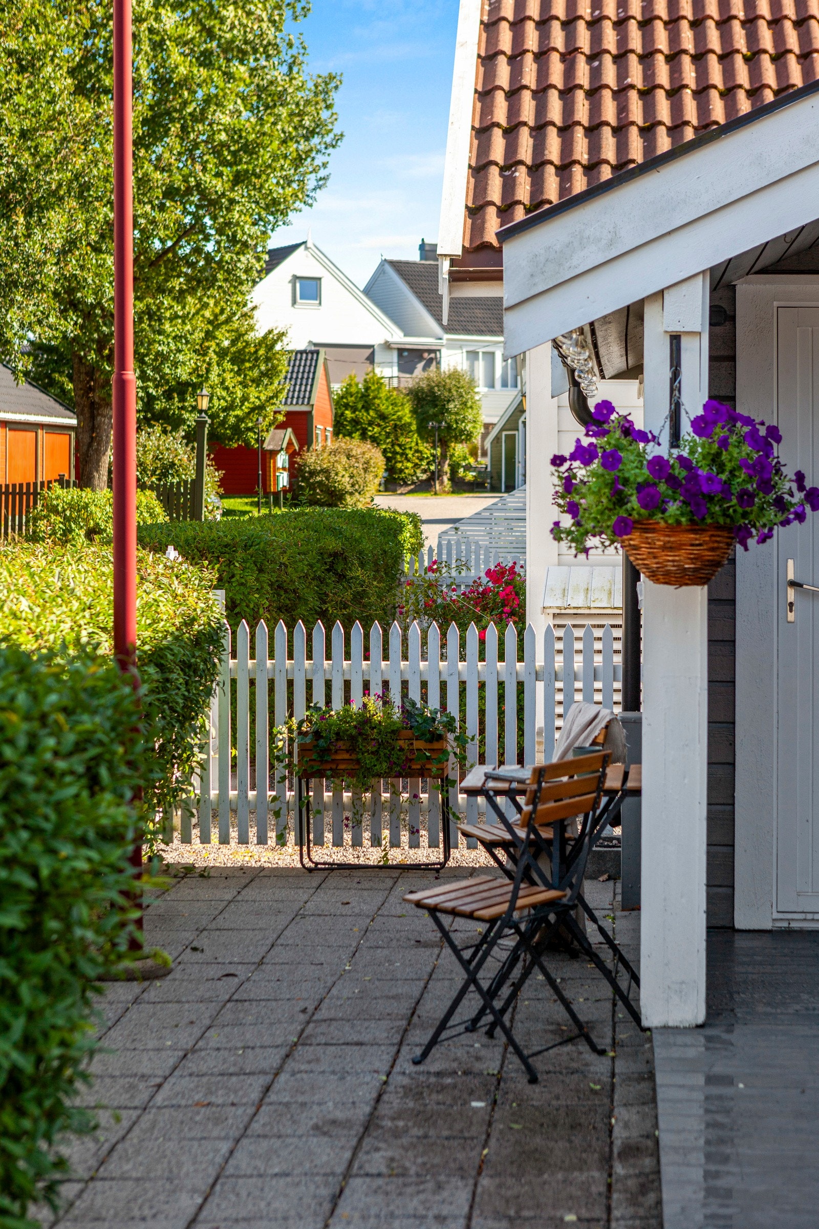 Her det det fin plass til en hyggelig sittegruppe Galleribilde