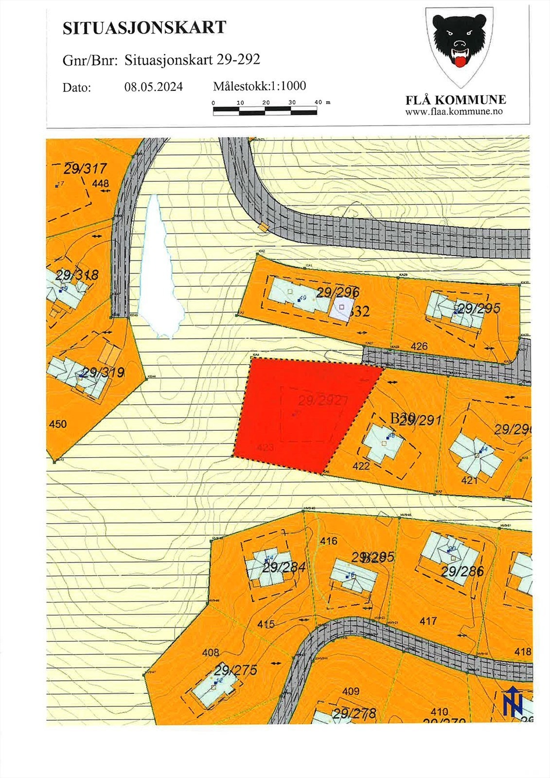Situasjonskart Galleribilde
