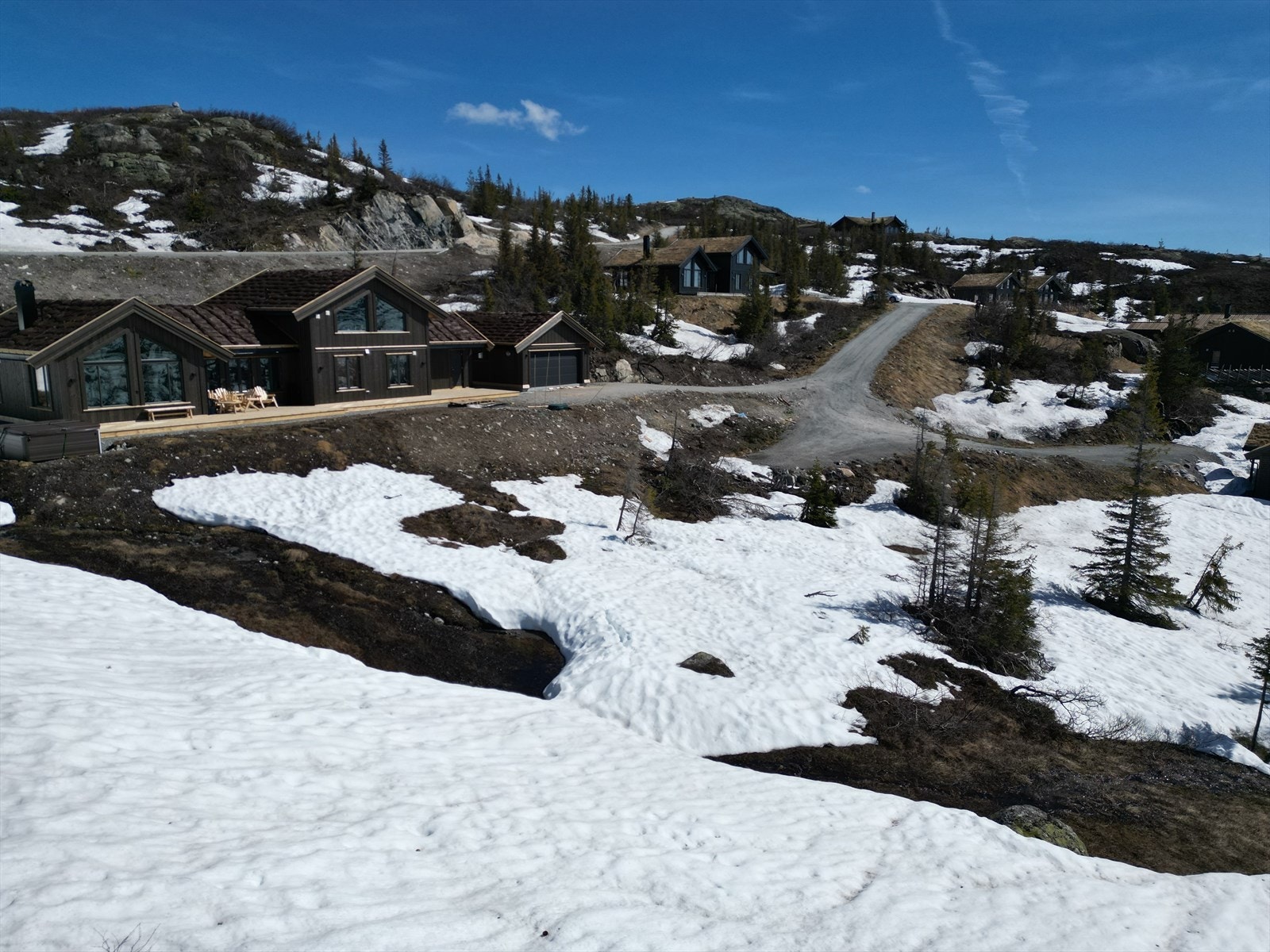 Muligheter for ski in/ut til alpinsenteret Galleribilde