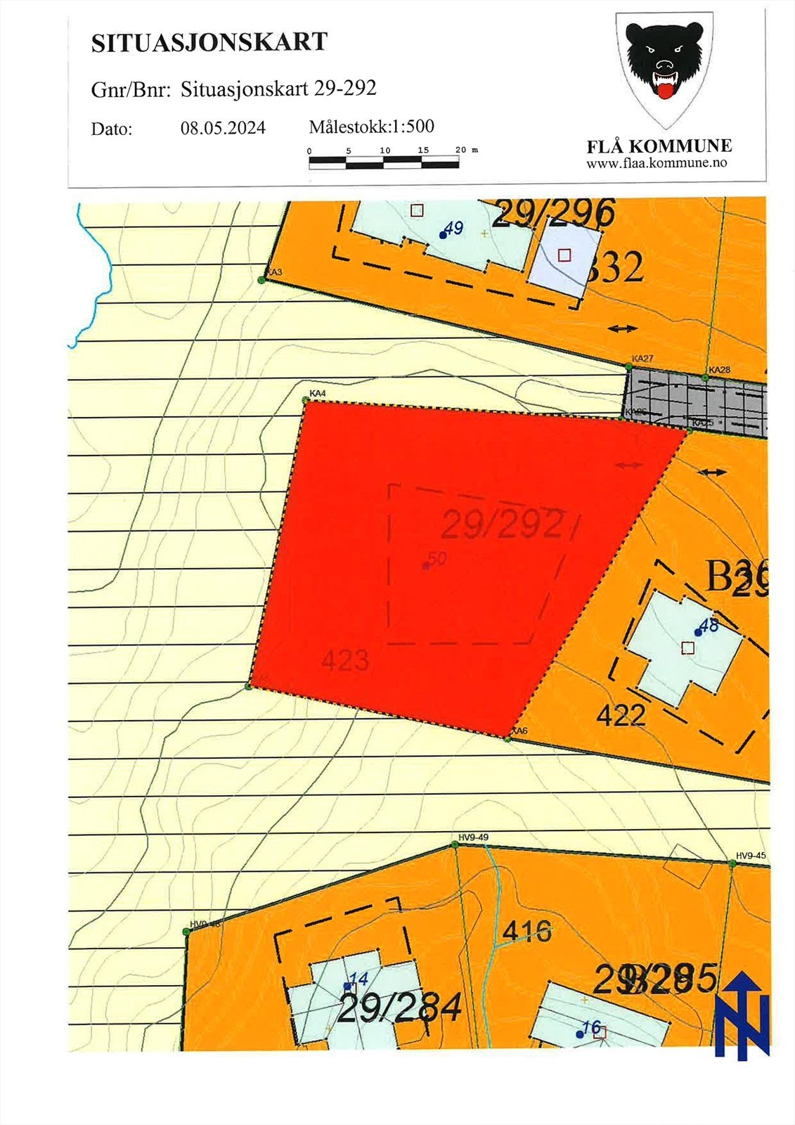 Situasjonskart Galleribilde