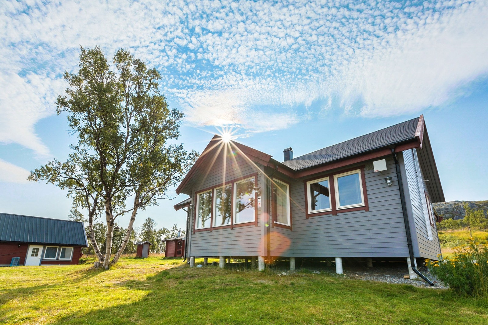 Hovedhuset er fra 2012 Galleribilde