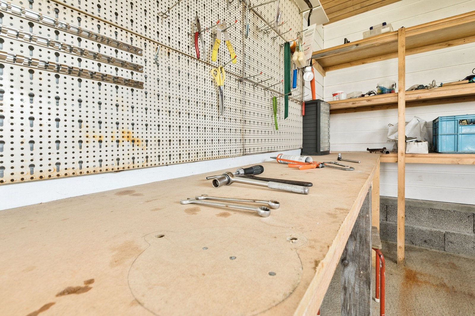 Garasje innvendig Galleribilde