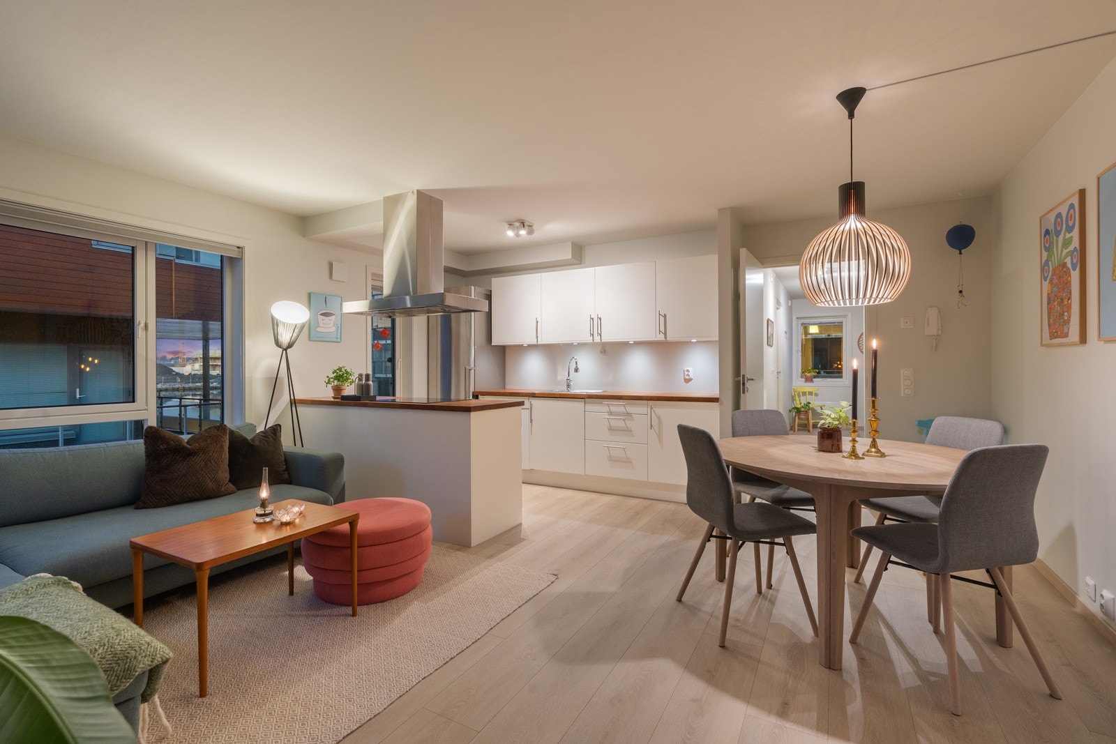 Kveldsbilde | Stue Galleribilde