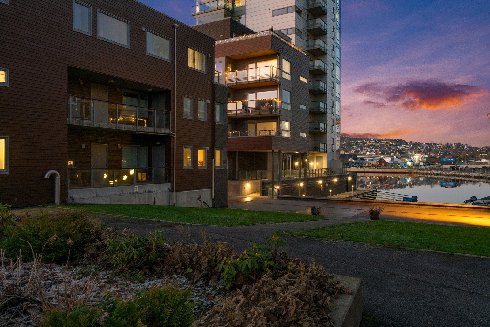 Kveldsbilde | Uteområde Galleribilde