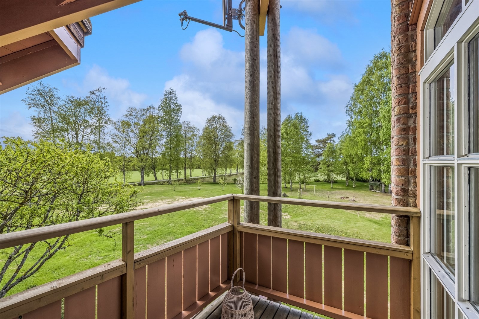 Balkong og utsikt Galleribilde