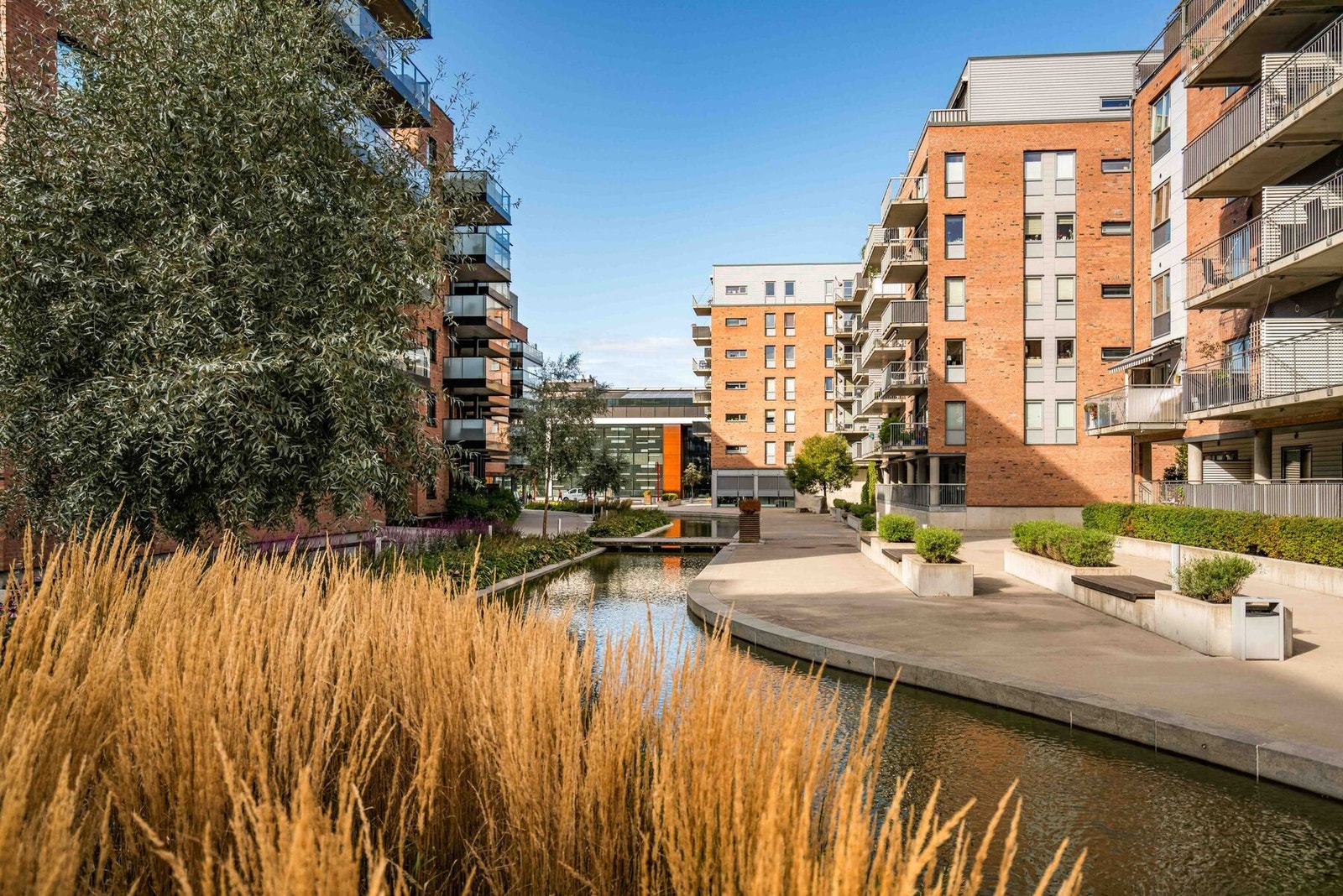 Et trygt og barnevennlig boligområde. Galleribilde