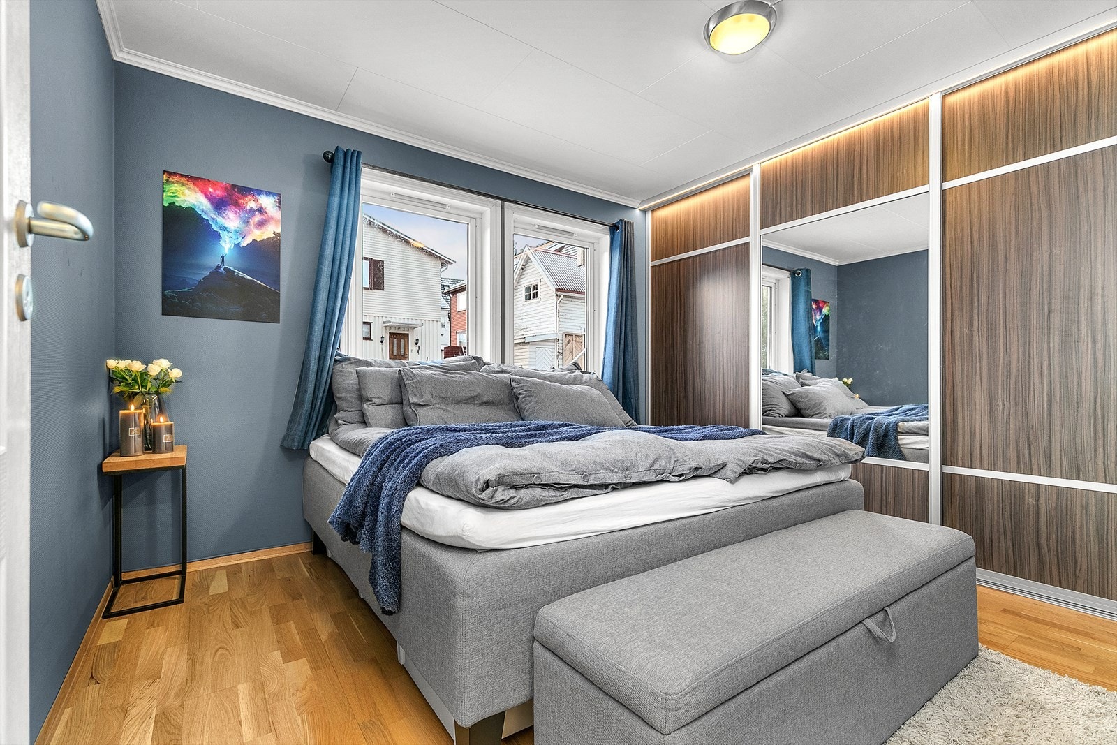 Leiligheten har 2 stk soverom. Galleribilde