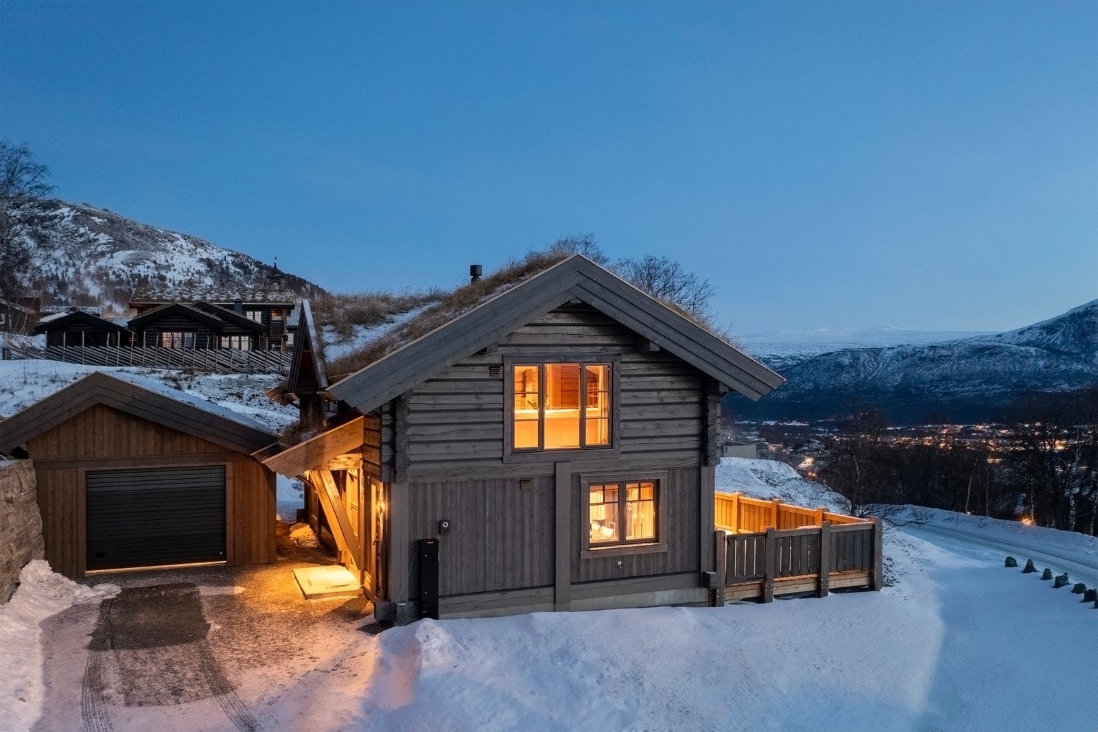 En av Oppdals beste tomter. Galleribilde