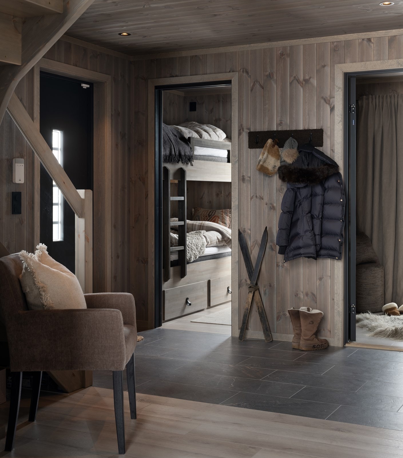 Fjellbu - Velkommen inn. (Bilde fra solgt hytte. Standard vil kunne avvike.) Galleribilde