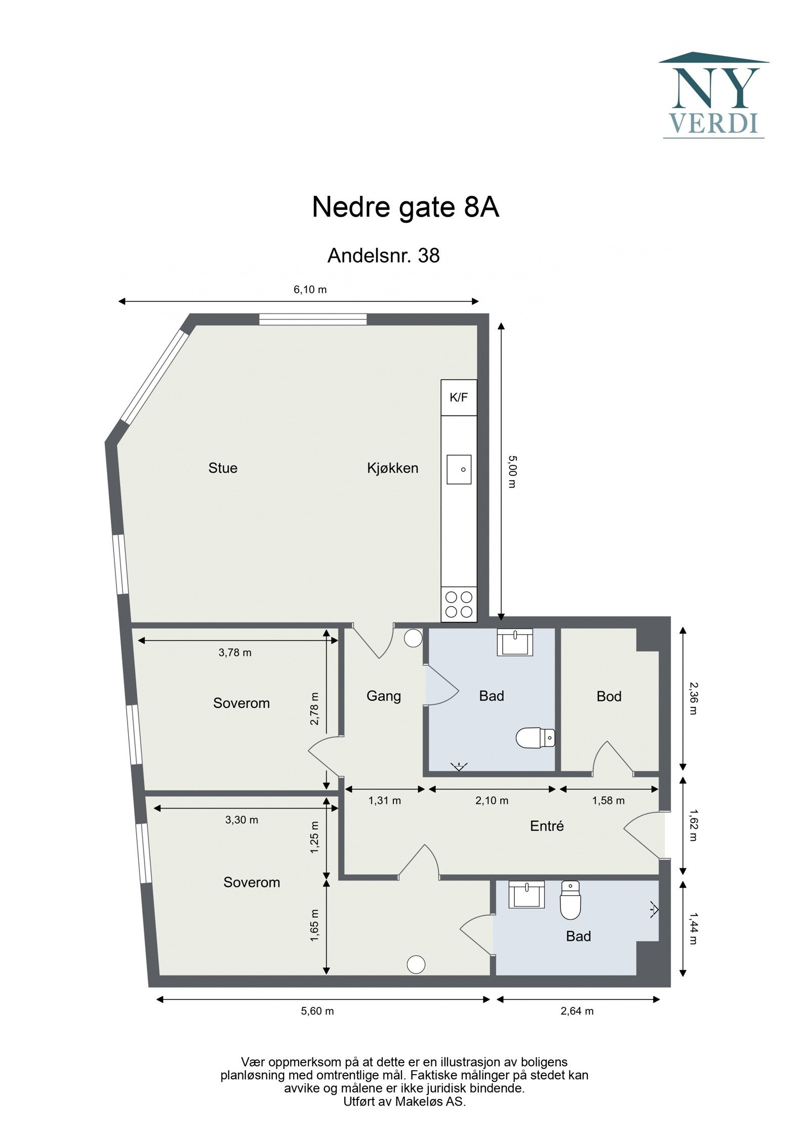 Plantegning. Galleribilde