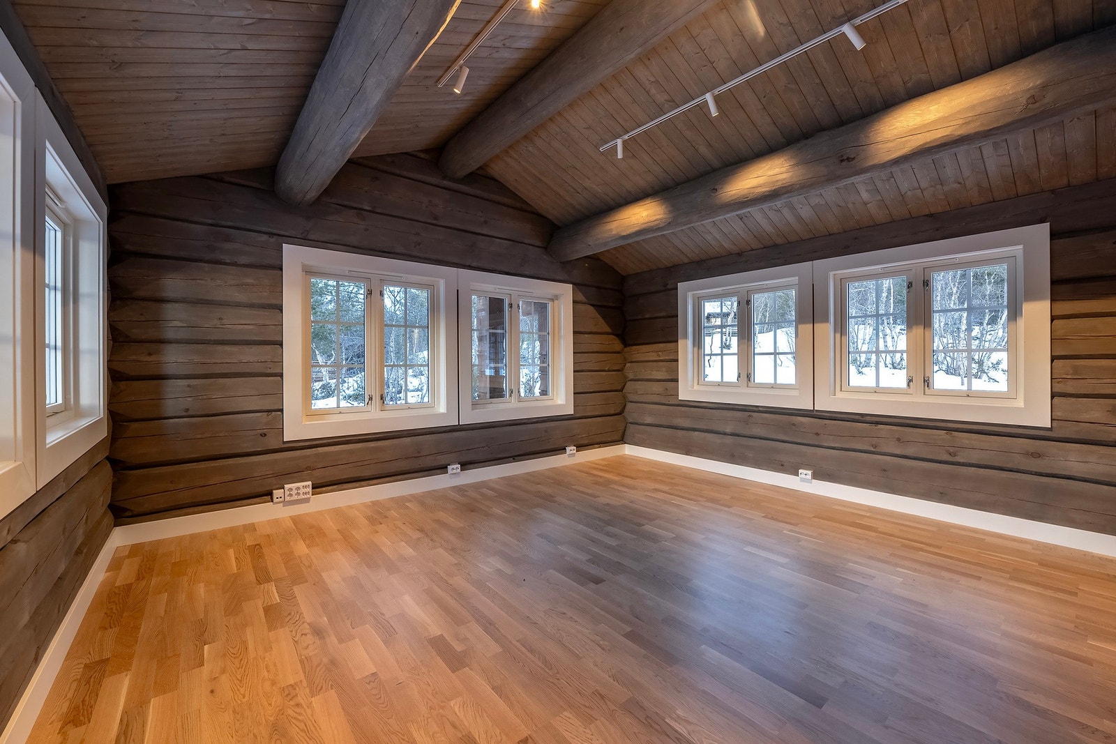 Rommets størrelse gjør det lett å innrede. Galleribilde