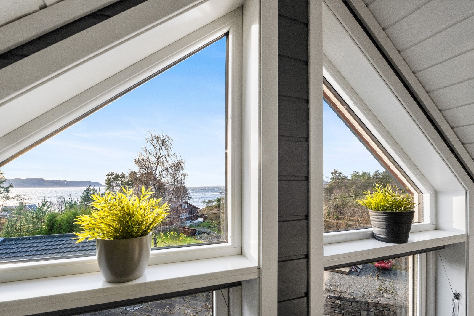 Loftsstue med fantastisk utsikt Galleribilde
