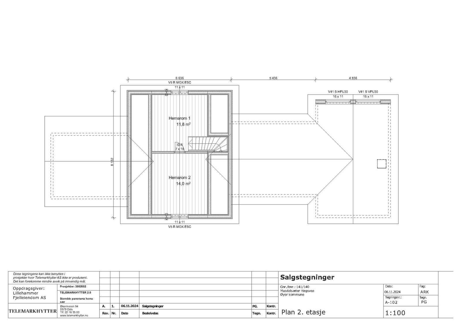 Plantegning hems Galleribilde