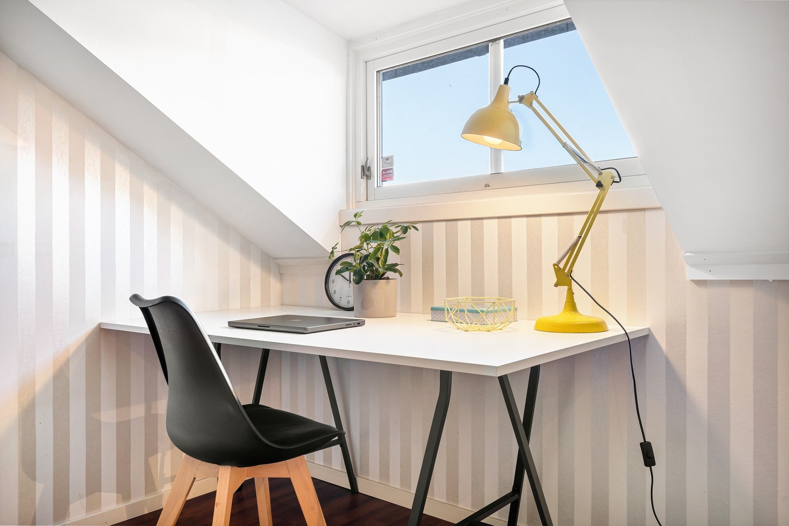 Arbeidsplass i andre etasje. Galleribilde