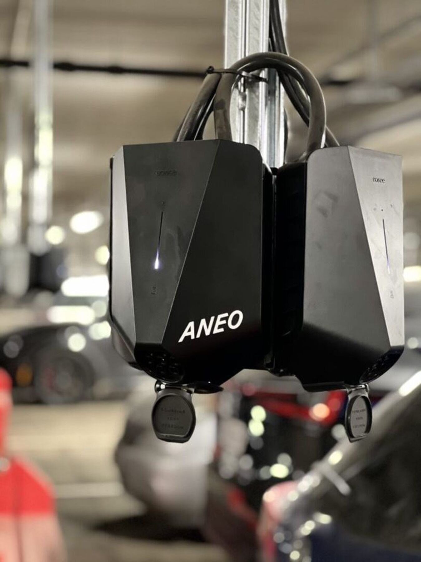 Det er også tilrettelagt med mulighet for lader på alle plassene. Galleribilde