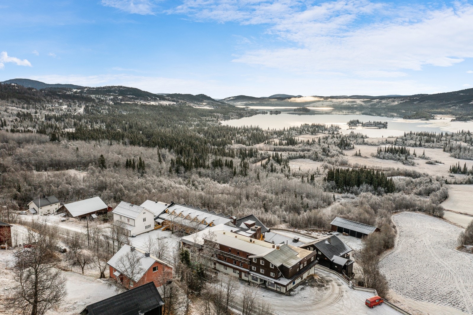 Rolig beliggenhet med fantastisk landskap. Galleribilde