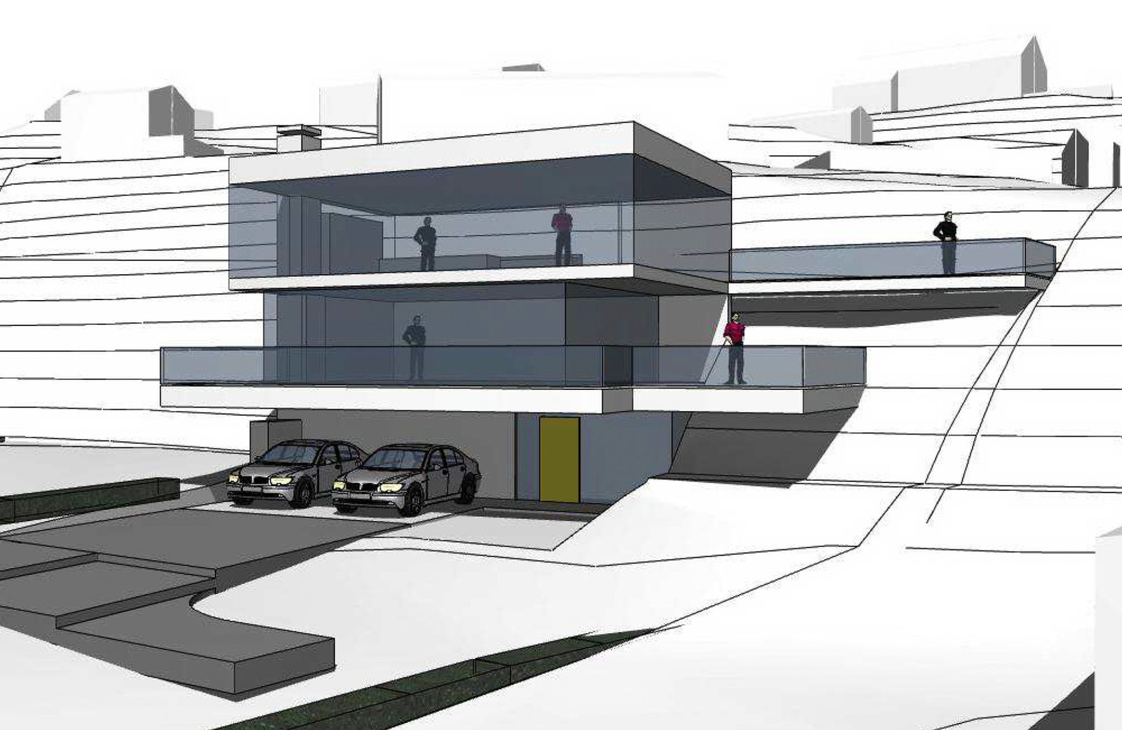 Mulighetsstudie på Tomt 2 Galleribilde