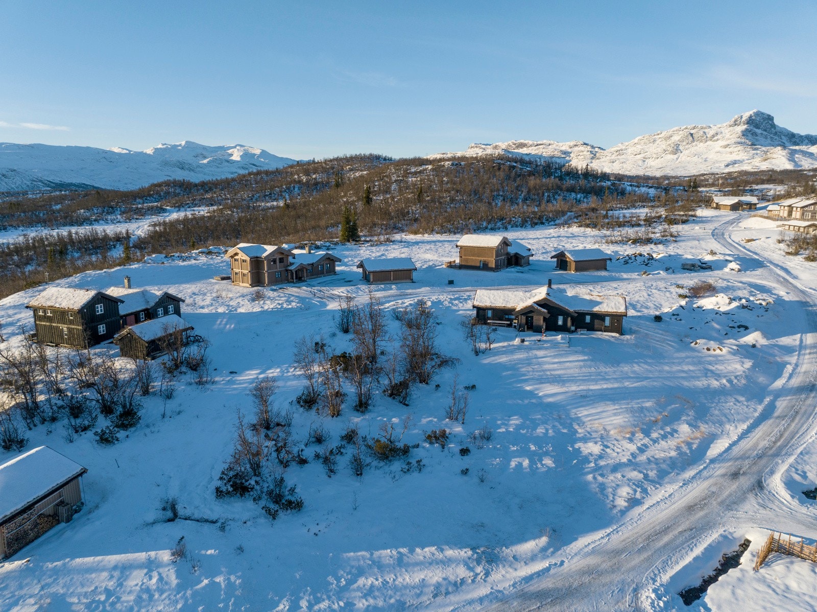 Eiendommen ligger i et attraktivt hytteområde på Beitostølen. Galleribilde